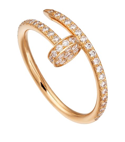 cartier juste un clou ring rose gold